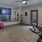 a room with exercise equipment