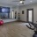 a gym with exercise equipment